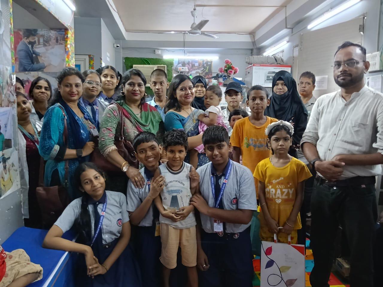 Visit to G.R.l.R.R (GARDEN REACH lNSTlTUTE FOR THE REHABILITATION AND  RESEARCH).